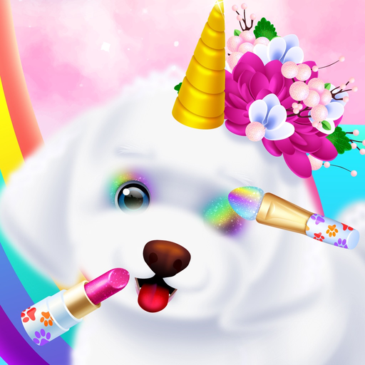 Pet Games: Rainbow Unicorn app icon