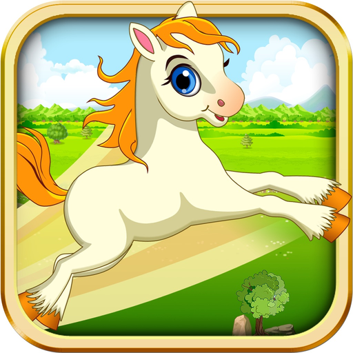 Baby Horse Bounce - My Cute Pony and Little Secret Princess Fairies app icon