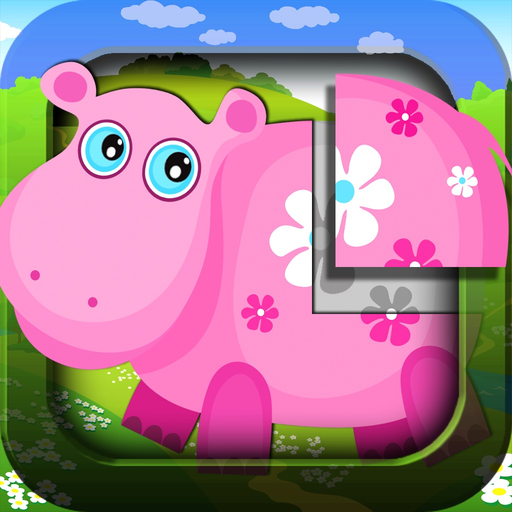Animal puzzle for kids and toddlers app icon