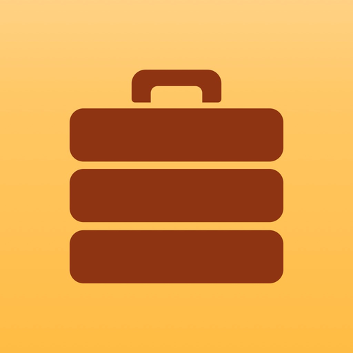 Suitcase things checklist app icon