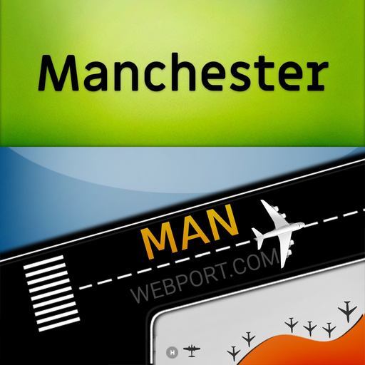Manchester Airport MAN + Radar app icon