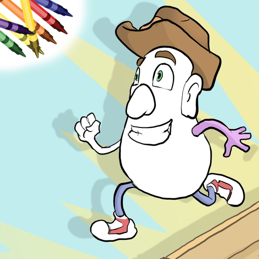 Monster Dress up Coloring Book! app icon