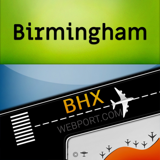 Birmingham Airport BHX + Radar app icon
