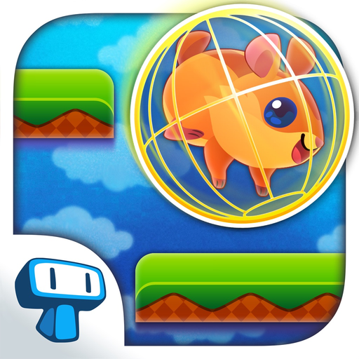 Hamster Roll - Cute Pet in a Running Wheel Platform Game app icon