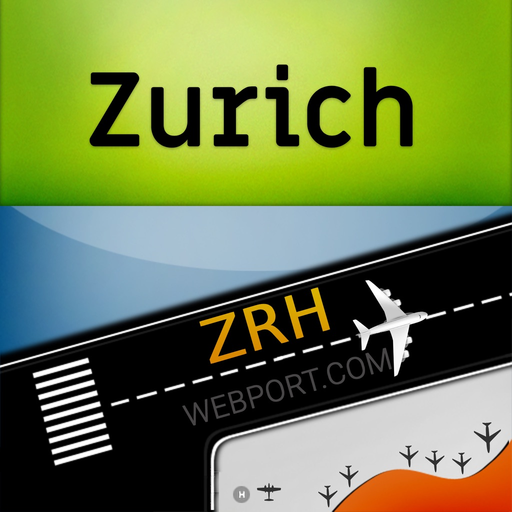 Zurich Airport (ZRH) + radar app icon