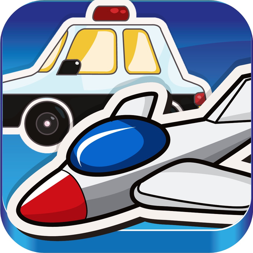 Preschoolers Shapes: Vehicles app icon
