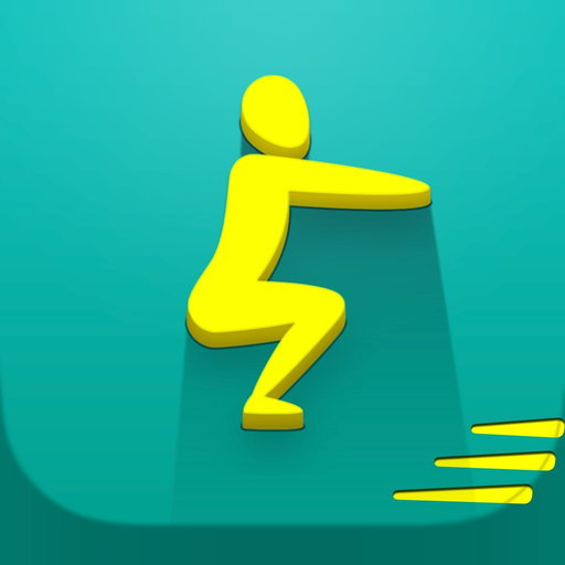 Butt workout: squat challenge app icon