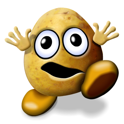 POTATO PANIC - action runner fun game app icon