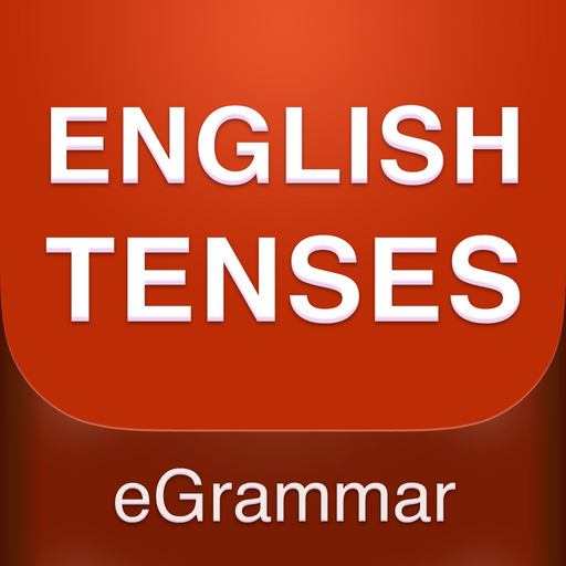 Learn English grammar tenses app icon