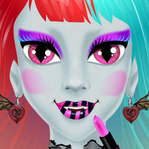Monster Girl Makeover & Salon app icon