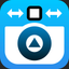 Square FX with Shape Overlay icon