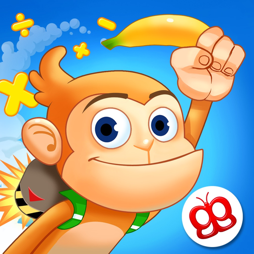 Monkey Math - Jetpack for Kids app icon