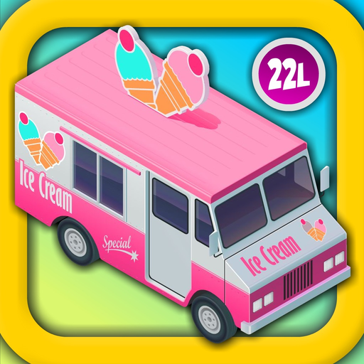 Ice Cream & Fire Truck Games app icon