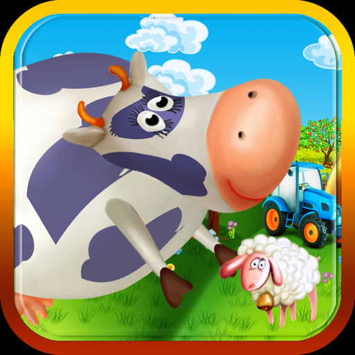 Hay Runner Fun Cow Run app icon