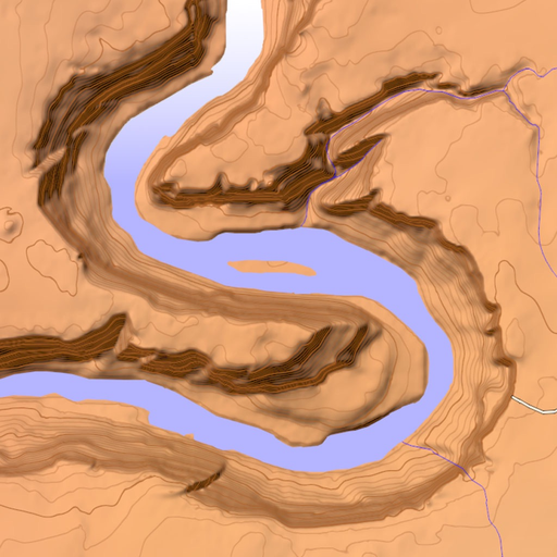 Scenic Map app icon