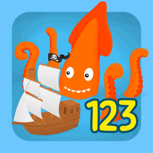 Learn to count 123 pirates app icon