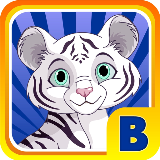Baby White Tiger Bounce : Sky Dash with Mittens the Super Sonic Cub app icon