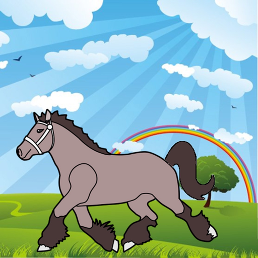 Coloring Book: Horses and Pony app icon