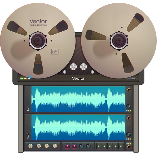 Vector 3 - Record & Edit Audio app icon