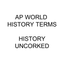 AP World History Terms icon