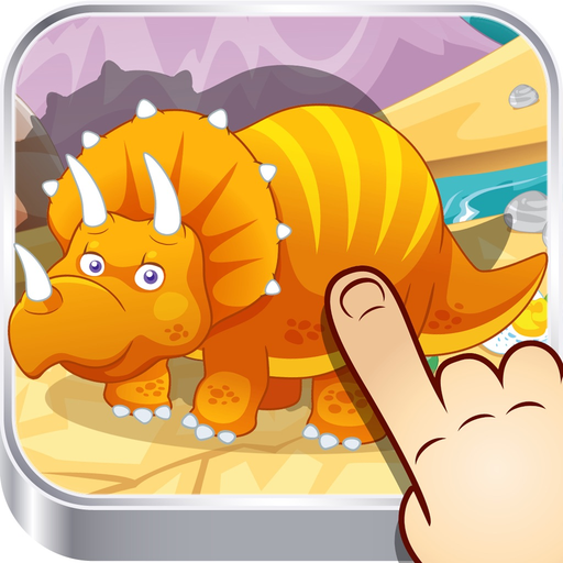 Dinopuzzle for toddlers app icon