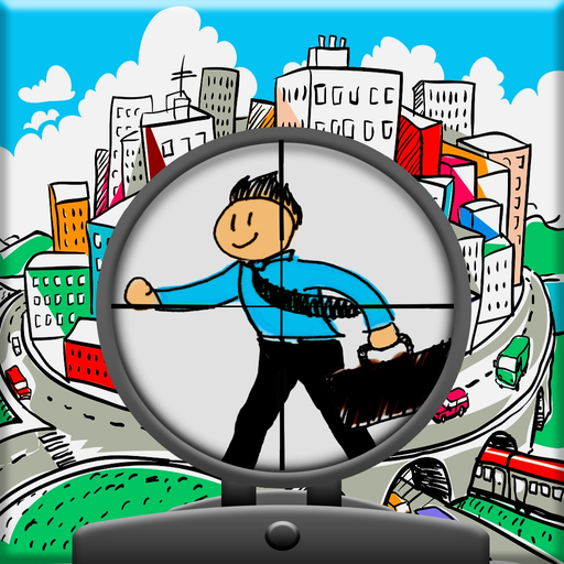 Doodle Sniper: Shooting Game app icon