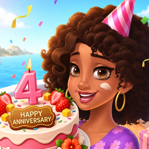 Seaside Escape®: Merge & Story app icon
