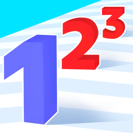 Number Master: Run and merge app icon