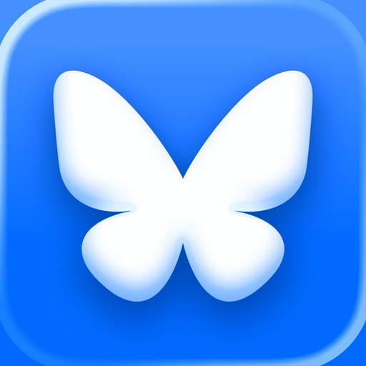 Bluesky Social app icon