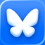 Bluesky Social icon