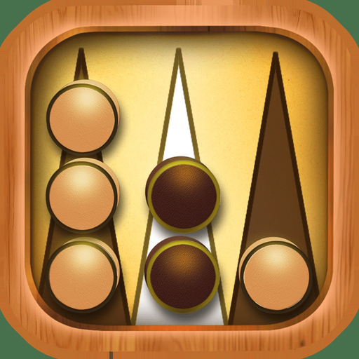 Backgammon Friends Online app icon