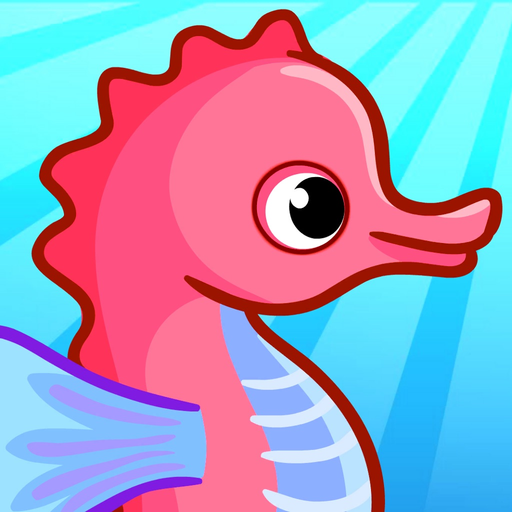 FISH sea animal puzzle 4 kids app icon