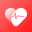 iHeart-Pulse Rate Monitor App. icon