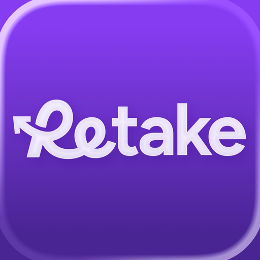 Retake AI Face & Selfie Editor app icon