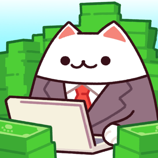 Office Cat: Idle Tycoon Games app icon