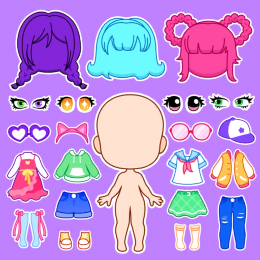 Chibi Dolls - Games for Girls app icon
