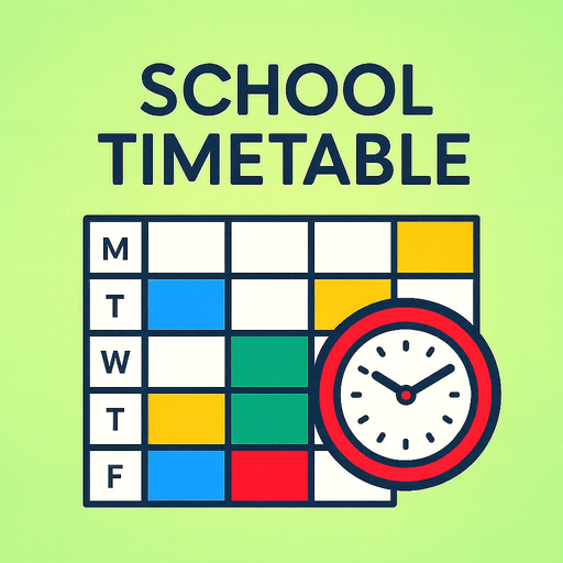School Timetable Schedule app icon