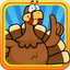 Turkey Run : Turbo Tom's Running from Pilgrim & Indian Friends icon