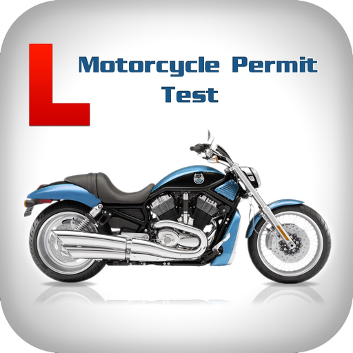 Motorcycle Permit Test Lite app icon