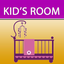 Kid`s Room. New design ideas icon