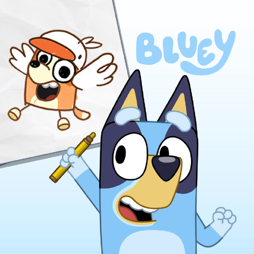 Bluey's Quest for The Gold Pen app icon