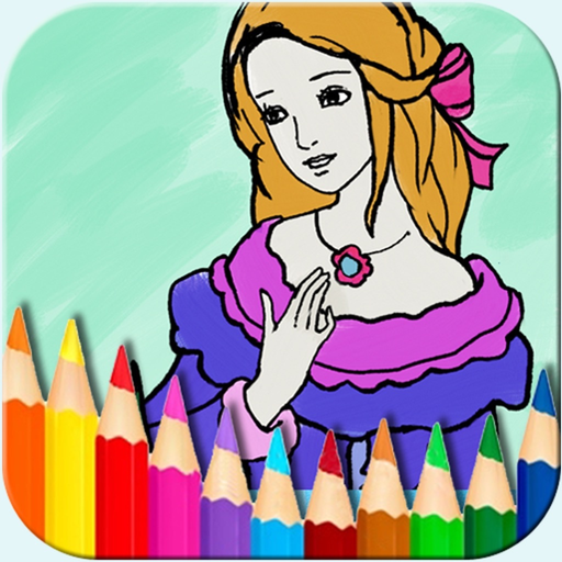 Bejoy Coloring Princess Fairy app icon