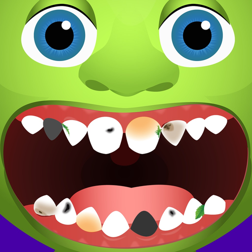 Monster Dentist Makeover Game app icon