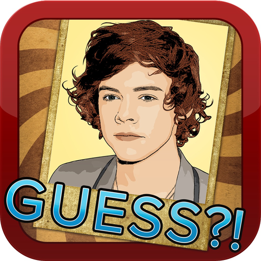 Celebrity Cartoon Pop Quiz - a color pics mania game to hi guess who's that close up celeb star icon photo app icon