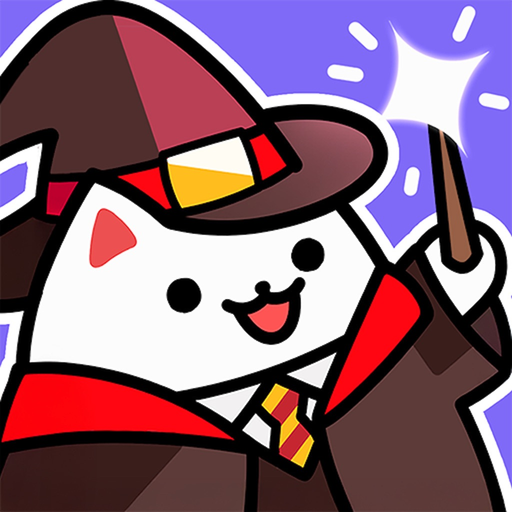 Cat Magic School : Cute Tycoon app icon