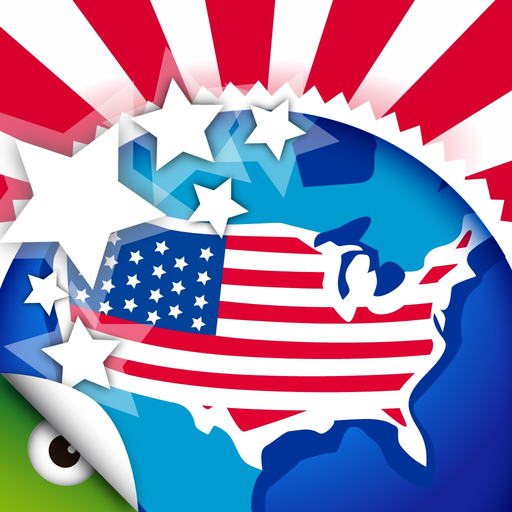 USA for Kids - Games & Fun with the U.S. Geography app icon