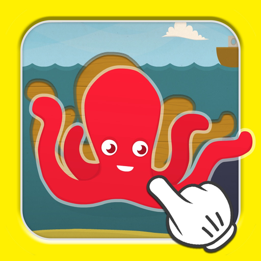 Animals puzzle a fun kids game app icon
