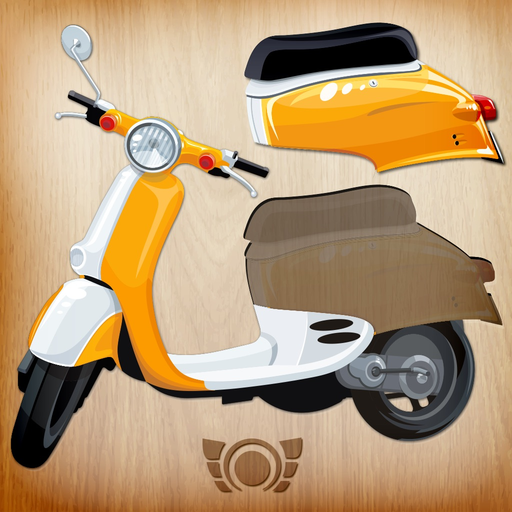 Car games and puzzles for kids app icon
