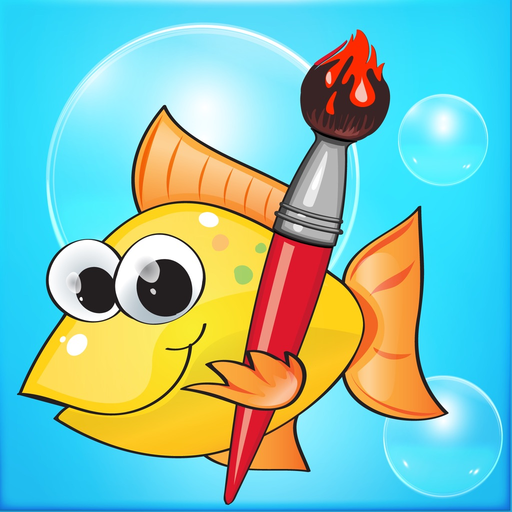 Color the Fish app icon