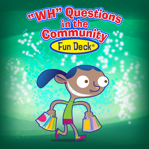 WH Questions in the Community Fun Deck app icon